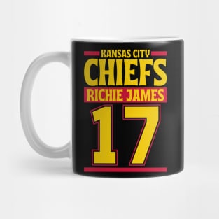 Kansas City Chiefs Richie James 17 American Football Team Mug